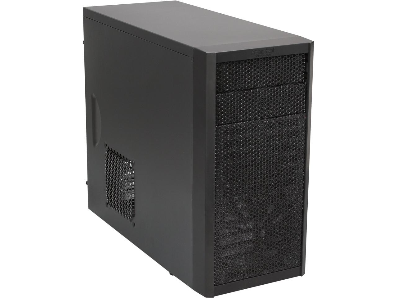 Fractal Design Core 1000 Black Micro ATX Mini Tower Computer Case
