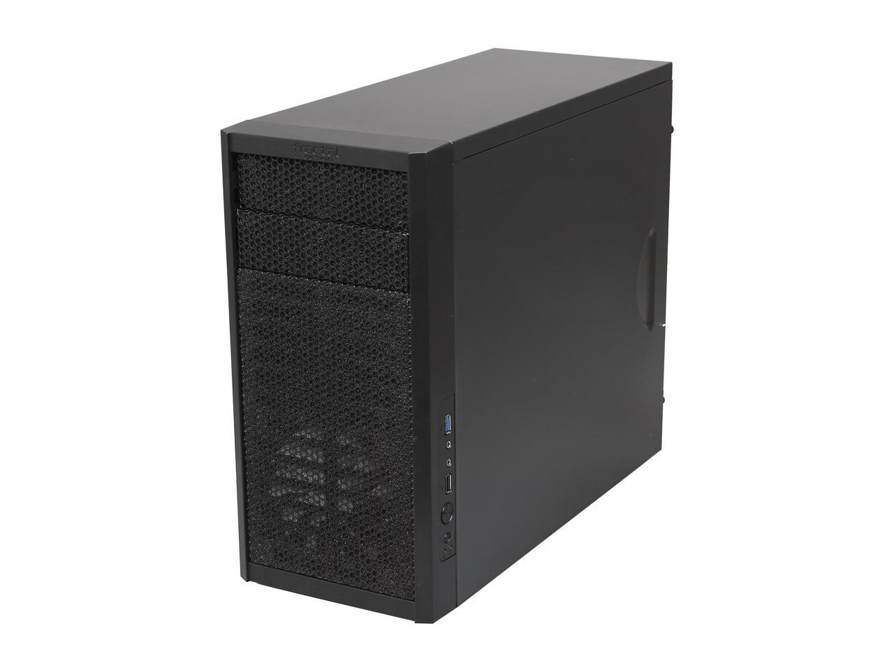 Fractal Design Core 1000 Black Micro ATX Mini Tower Computer Case