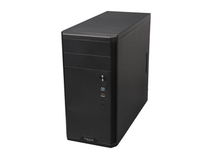 Fractal Design Core 1100, Black, Micro ATX, Mini Tower, Computer Case