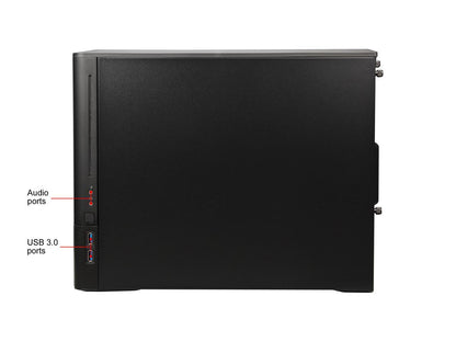 Fractal Design Node 804 Black Window Aluminum/Steel Micro ATXÂ Cube Computer Case