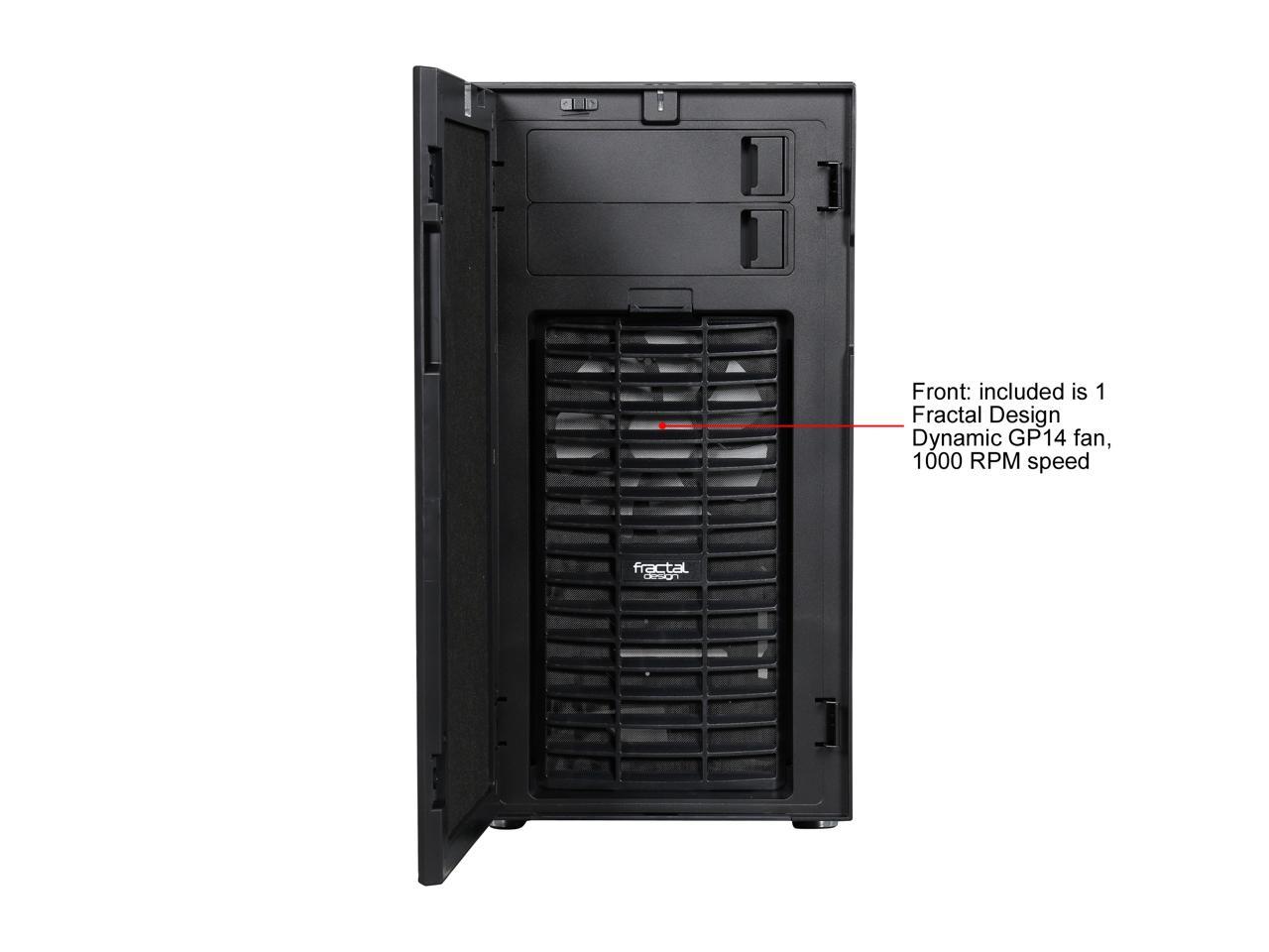 Fractal Design Define R5 Black Silent ATX Midtower Computer Case