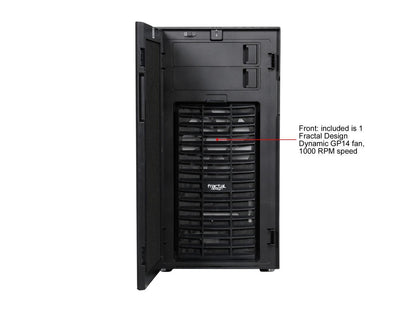 Fractal Design Define R5 Black Silent ATX Midtower Computer Case