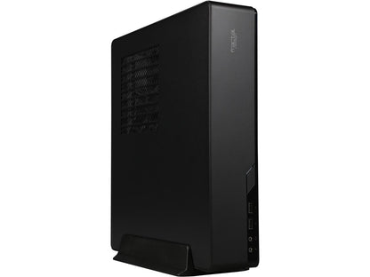 Fractal Design Node 202 Black with Integra SFX 450w PSU Slim Profile Mini-ITX Computer Case