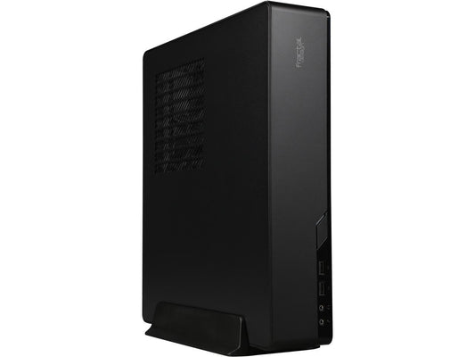 Fractal Design Node 202 Black with Integra SFX 450w PSU Slim Profile Mini-ITX Computer Case