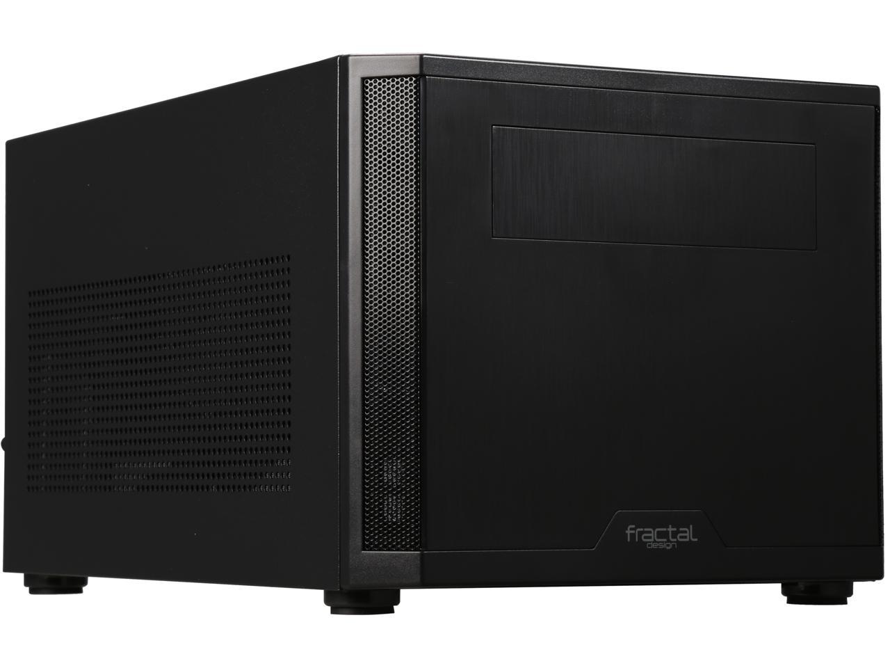 Fractal Design Core 500 Black Mini-ITX Small Form Factor Computer Case