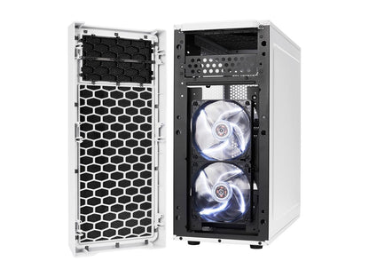 Fractal Design Focus G White ATX Mid Tower Computer Case, FD-CA-FOCUS-WT-W