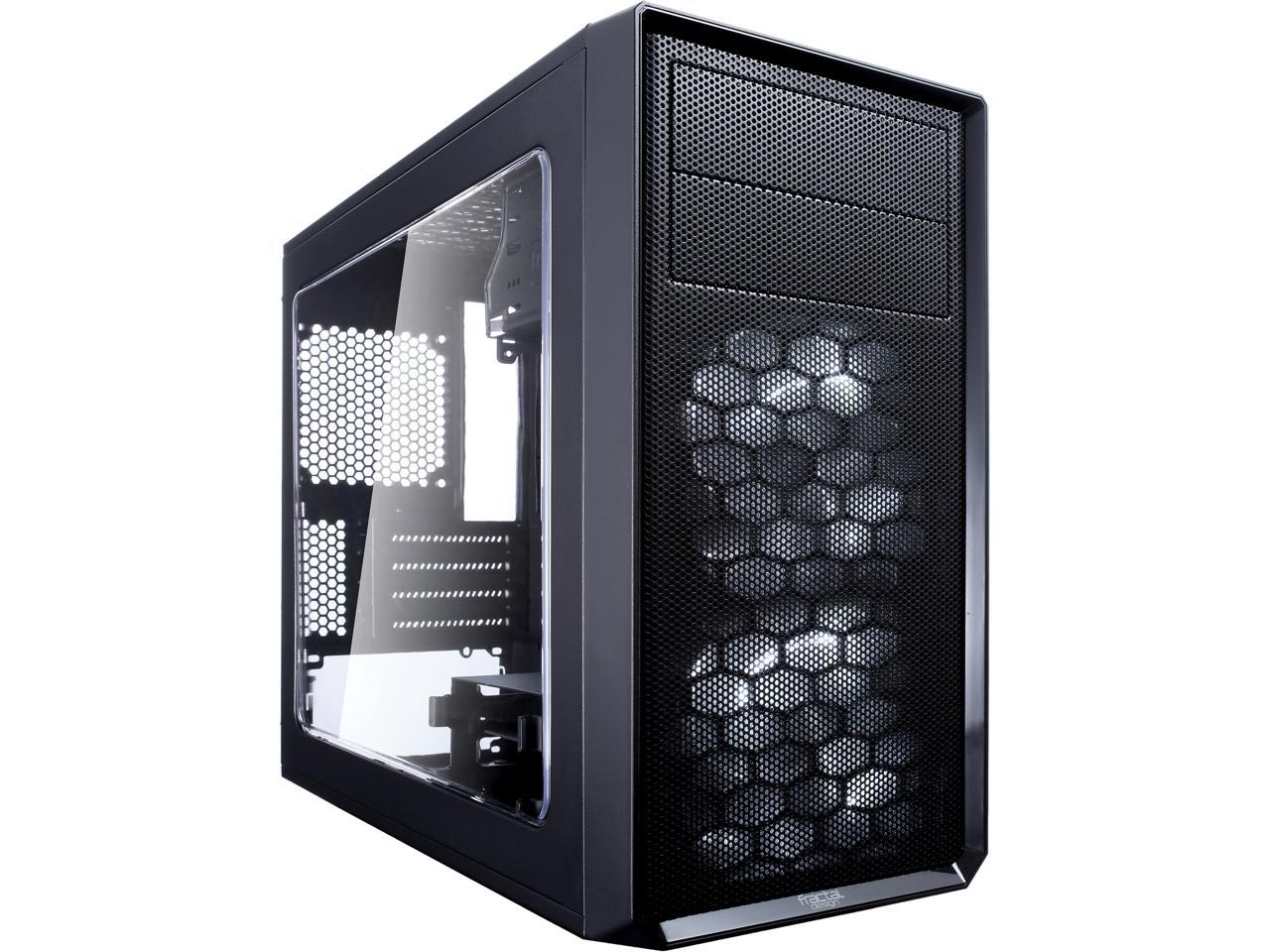 Fractal Design Focus G Mini Black MicroATX Mid Tower Computer Case
