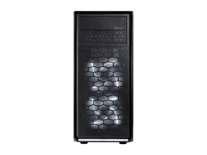 Fractal Design Focus G Black ATX Mid Tower Computer Case, FD-CA-FOCUS-BK-W