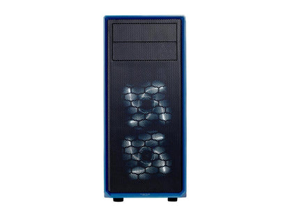 Fractal Design Focus G Petrol Blue ATX Mid Tower Computer Case, FD-CA-FOCUS-BU-W