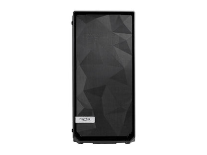 Fractal Design Meshify C Black ATX High-Airflow Compact Light Tint Tempered Glass Mid Tower Computer Case, FD-CA-MESH-C-BKO-TGL