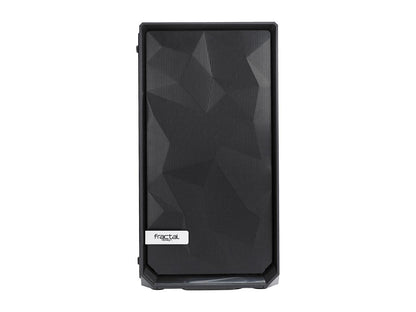 Fractal Design Meshify C Mini Black Micro ATX High-Airflow Compact Tinted Tempered Glass Window Mid Tower Computer Case, MESH-C-MINI-BKO-TGD
