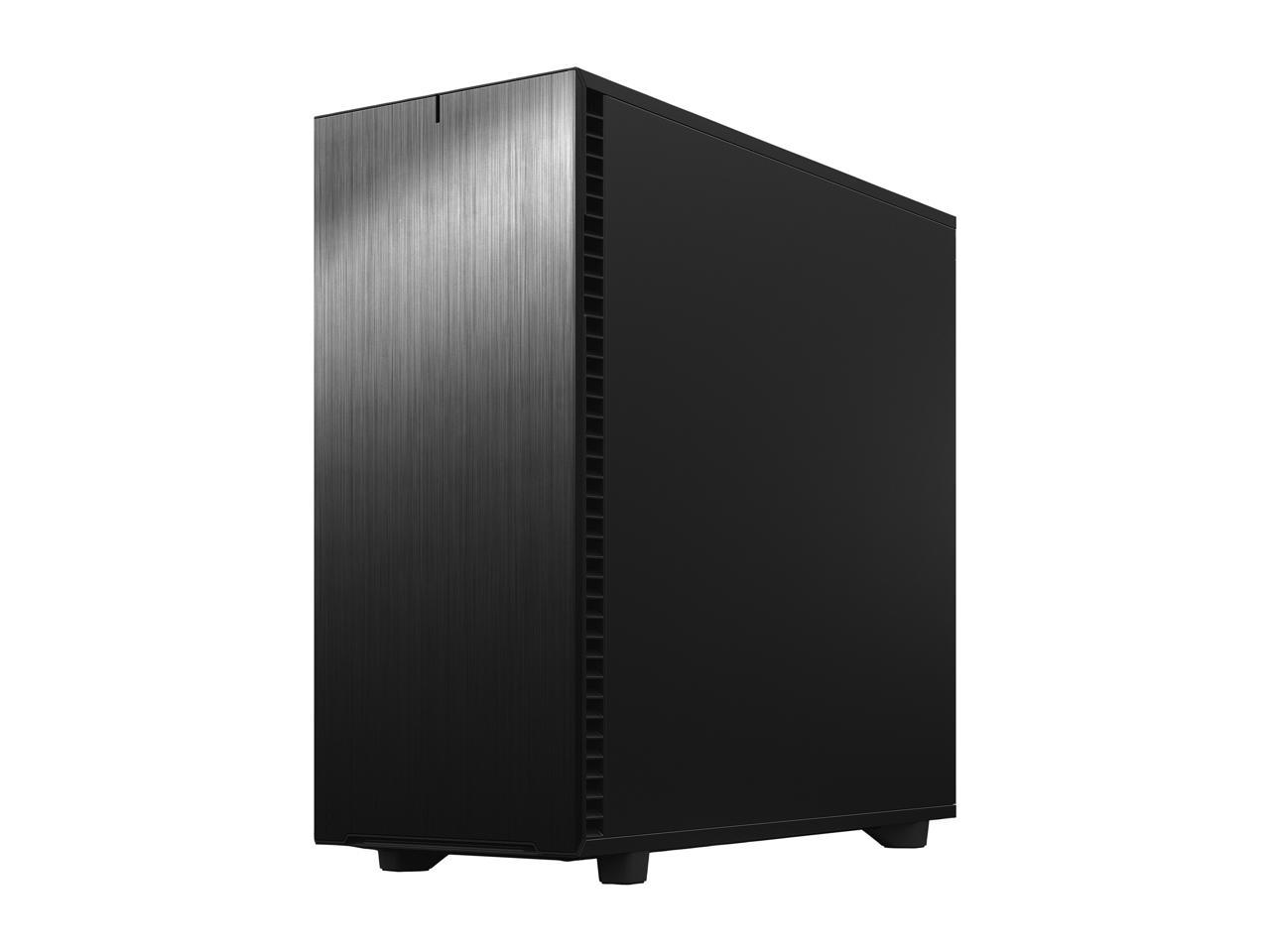 Fractal Design Define 7 XL Black Brushed Aluminum / Steel E-ATX Silent Modular Dark Tinted Tempered Glass Window Full Tower Computer Case