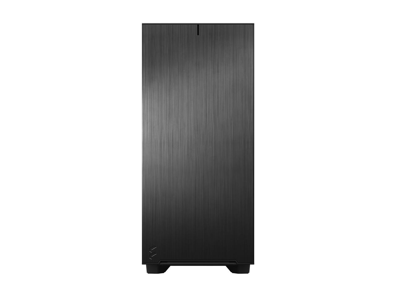 Fractal Design Define 7 Compact Black Brushed Aluminum/Steel ATX Compact Silent Tempered Glass Window Mid Tower Computer Case