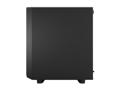 Fractal Design Meshify 2 Compact Black ATX Flexible High-Airflow Dark Tinted Tempered Glass Window Mid Tower Computer Case, FD-C-MES2C-02