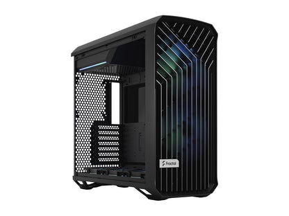 Fractal Design Torrent RGB Black E-ATX Tempered Glass Window High-Airflow Mid Tower Computer Case