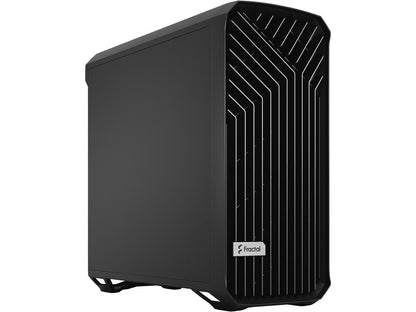 Fractal Design Torrent E-ATX Black Solid High-Airflow Mid Tower Computer Case