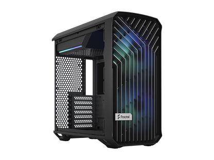 Fractal Design Torrent Compact RGB Black TG Light Tempered Glass High-Airflow ATX Computer Case
