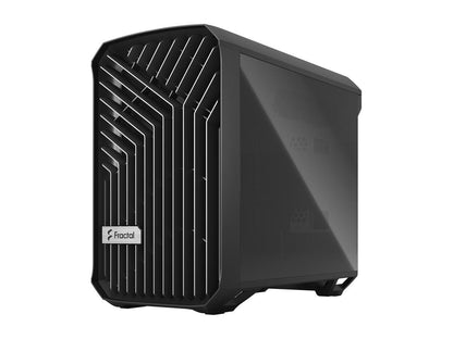 Fractal Design Torrent Nano Black TG Dark Tint Tempered Glass High-Airflow Mini-ITX Computer Case