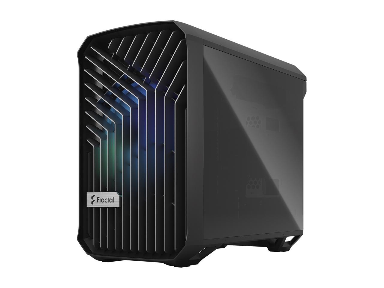 Fractal Design Torrent Nano RGB Black TG Light Tint Tempered Glass High-Airflow Mini-ITX Computer Case