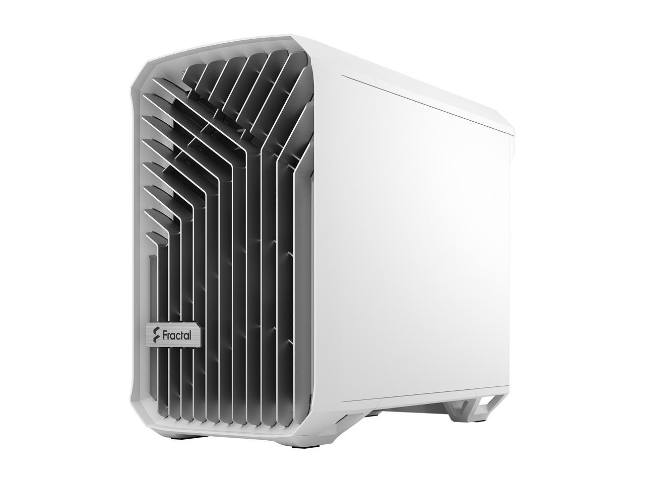 Fractal Design Torrent Nano White TG Clear Tint Tempered Glass High-Airflow Mini-ITX Computer Case