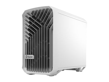 Fractal Design Torrent Nano White TG Clear Tint Tempered Glass High-Airflow Mini-ITX Computer Case