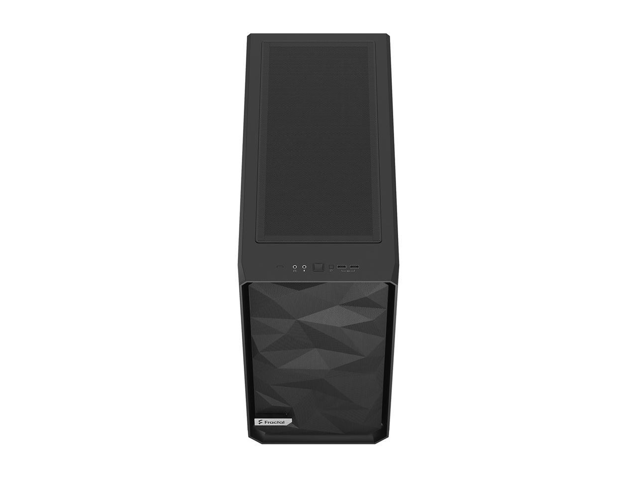 Fractal Design Meshify 2 Lite Black TG Light Tinted Tempered Glass Window ATX Mid Tower Computer Case