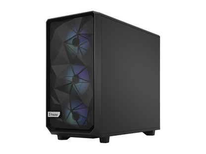 Fractal Design Meshify 2 RGB Black TG Light Tinted Tempered Glass Window ATX Mid Tower Computer Case