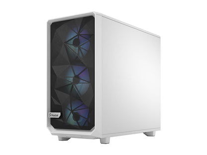 Fractal Design Meshify 2 RGB White TG Clear Tinted Tempered Glass Window ATX Mid Tower Computer Case