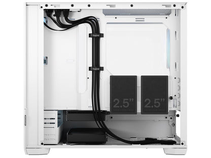 Fractal Design Pop Mini Air RGB White TG mATX High-Airflow Clear Tempered Glass Window Tower Computer Case