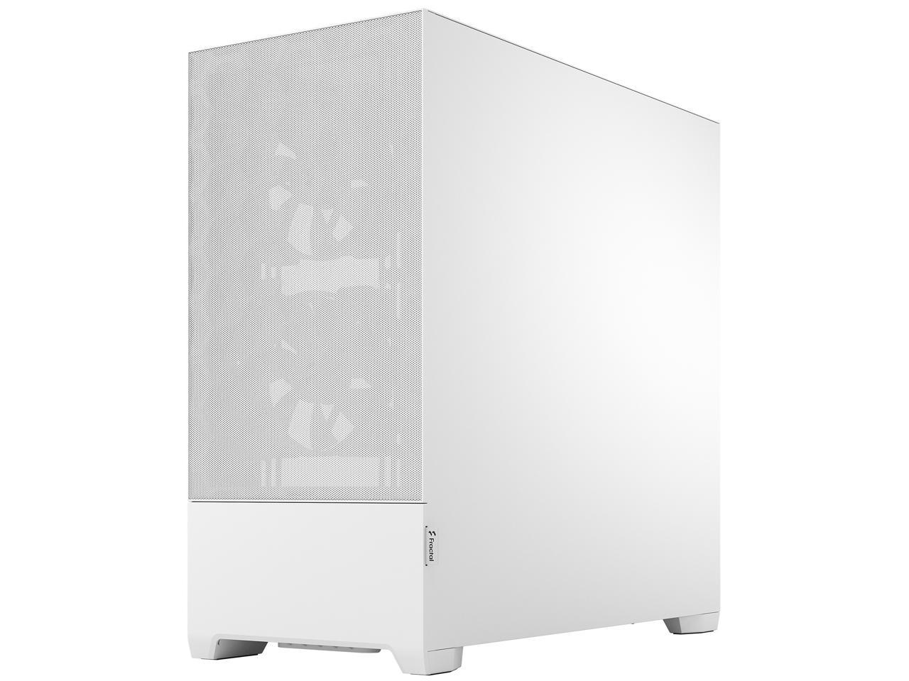 Fractal Design Pop Air White TG ATX High-Airflow Clear Tempered Glass Window Mid Tower Computer Case