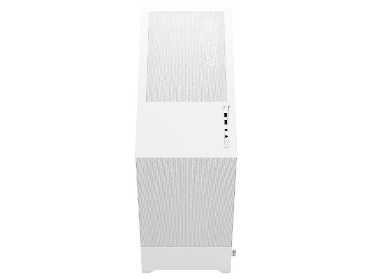 Fractal Design Pop Air White TG ATX High-Airflow Clear Tempered Glass Window Mid Tower Computer Case