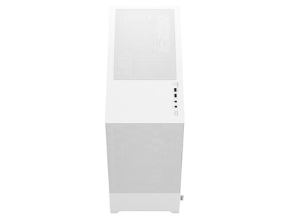 Fractal Design Pop Air White TG ATX High-Airflow Clear Tempered Glass Window Mid Tower Computer Case