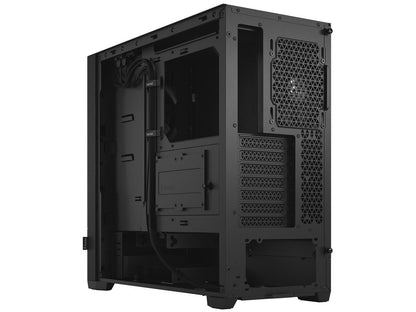 Fractal Design Pop Silent Black ATX Sound Damped Solid Panel Mid Tower Computer Case