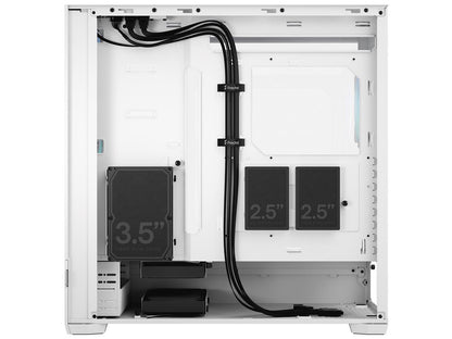 Fractal Design Pop XL Air RGB White TG ATX High-Airflow Clear Tempered Glass Window Full Tower Computer Case