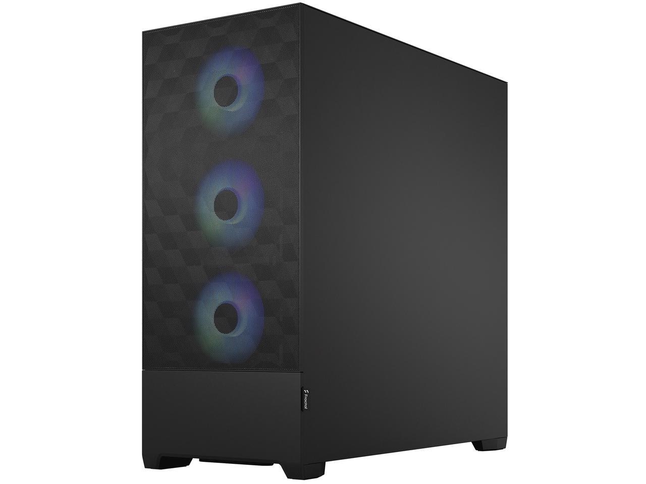 Fractal Design Pop XL Air RGB Black TG ATX High-Airflow Clear Tempered Glass Window Full Tower Computer Case