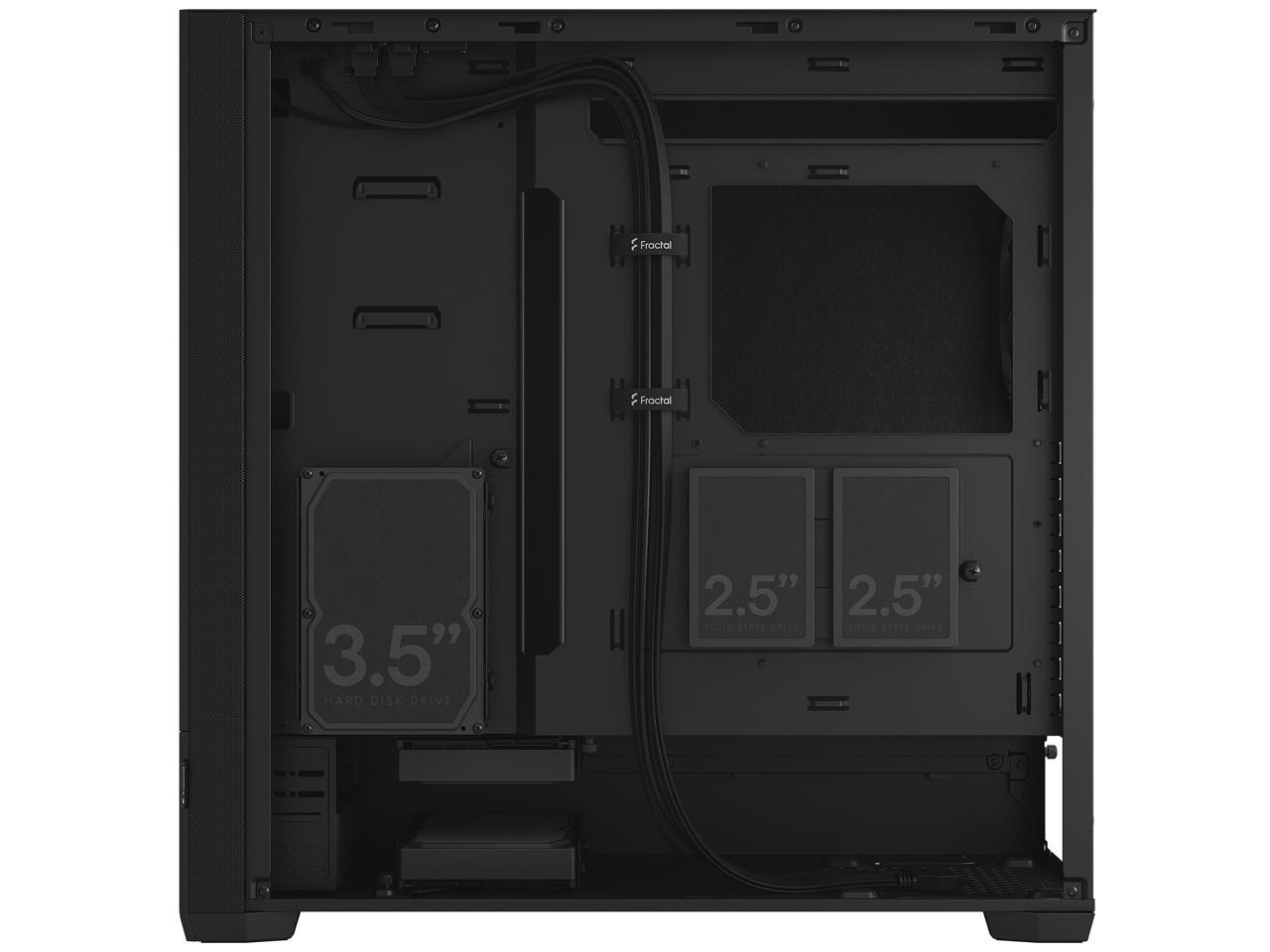 Fractal Design Pop XL Silent Black ATX Sound Damped Solid Panel Full Tower Computer Case