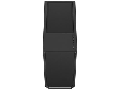 Fractal Design Focus 2 Black ATX mATX Mini ITX Solid Mid Tower Computer Case