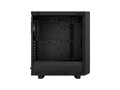 Fractal Design Meshify 2 Compact Lite Black TG High-Airflow Light Tinted Tempered Glass Window PC ATX Mid Tower Computer Case