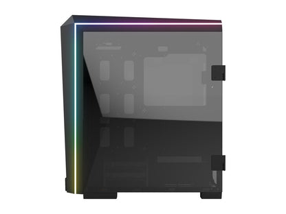 Gamdias TALOS P1A Black Steel / Plastic / Tempered Glass ATX Mid Tower Computer Case