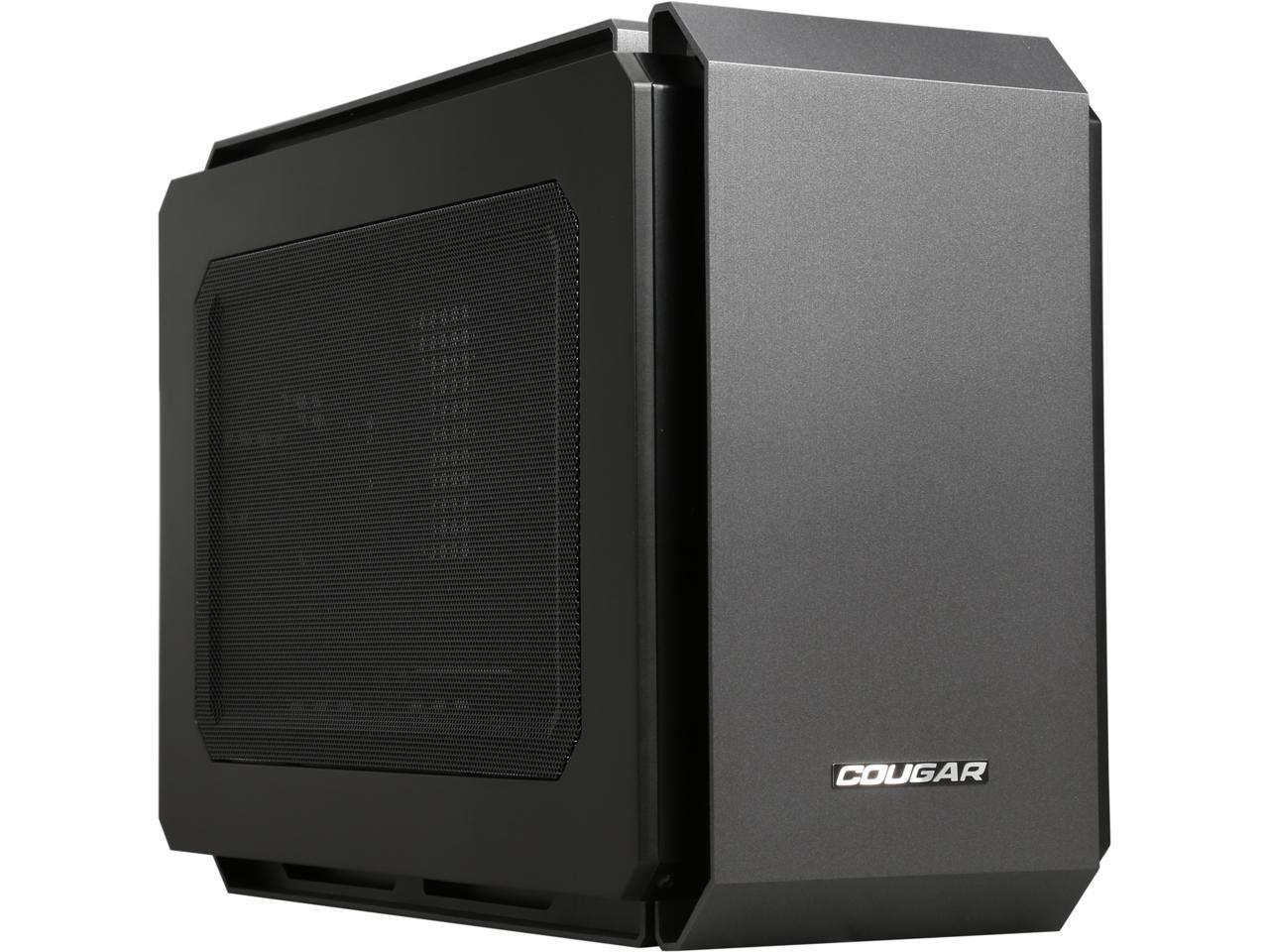 COUGAR QBX Black Mini-ITX Ultra-Compact Pro Gaming Case