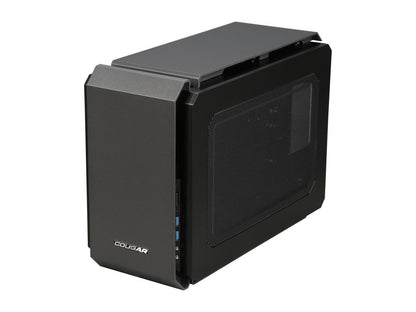COUGAR QBX Black Mini-ITX Ultra-Compact Pro Gaming Case