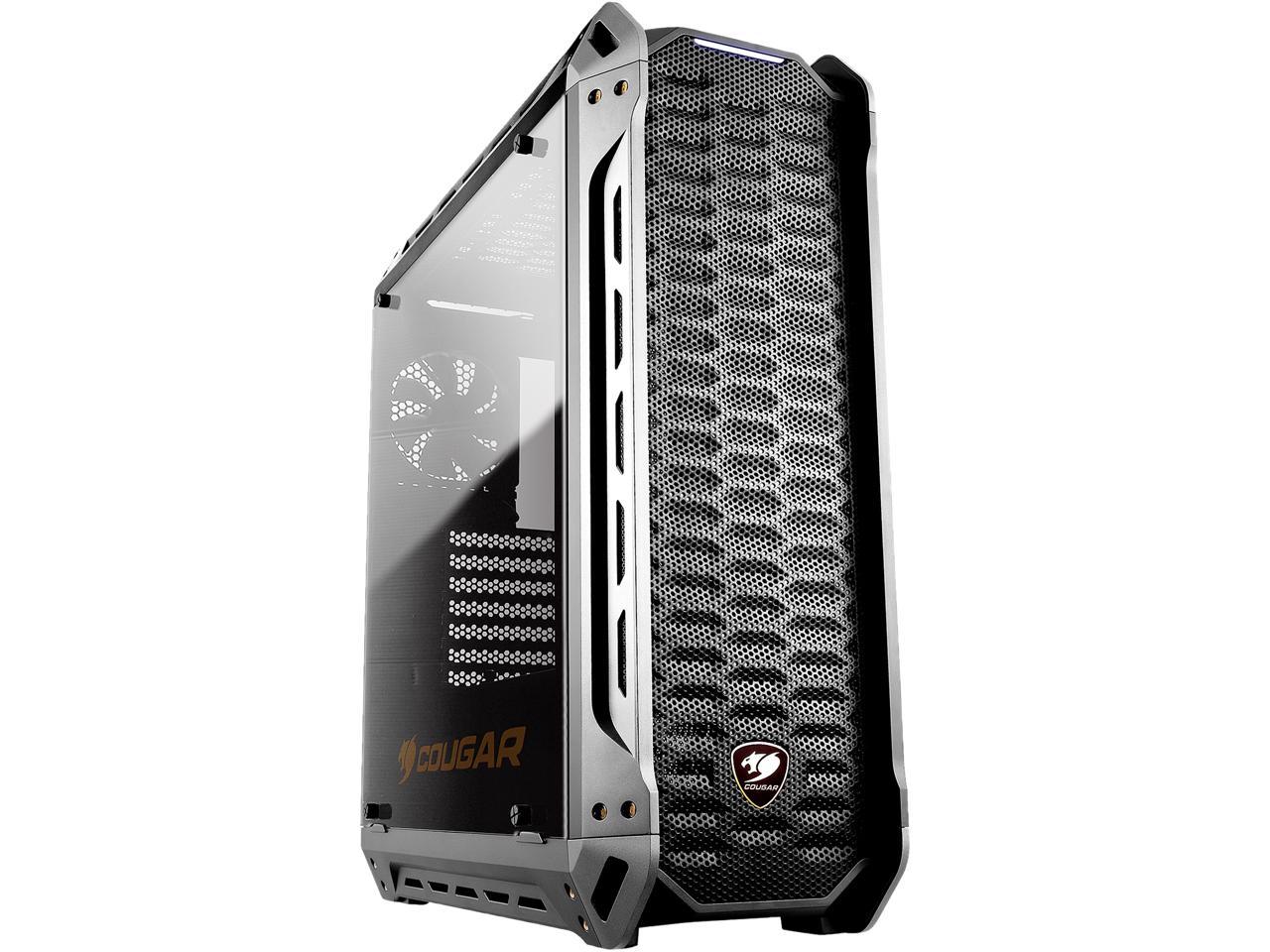 COUGAR Panzer ATX Mid Tower Transparent Fortress Computer Case