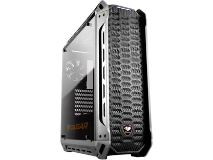 COUGAR Panzer ATX Mid Tower Transparent Fortress Computer Case