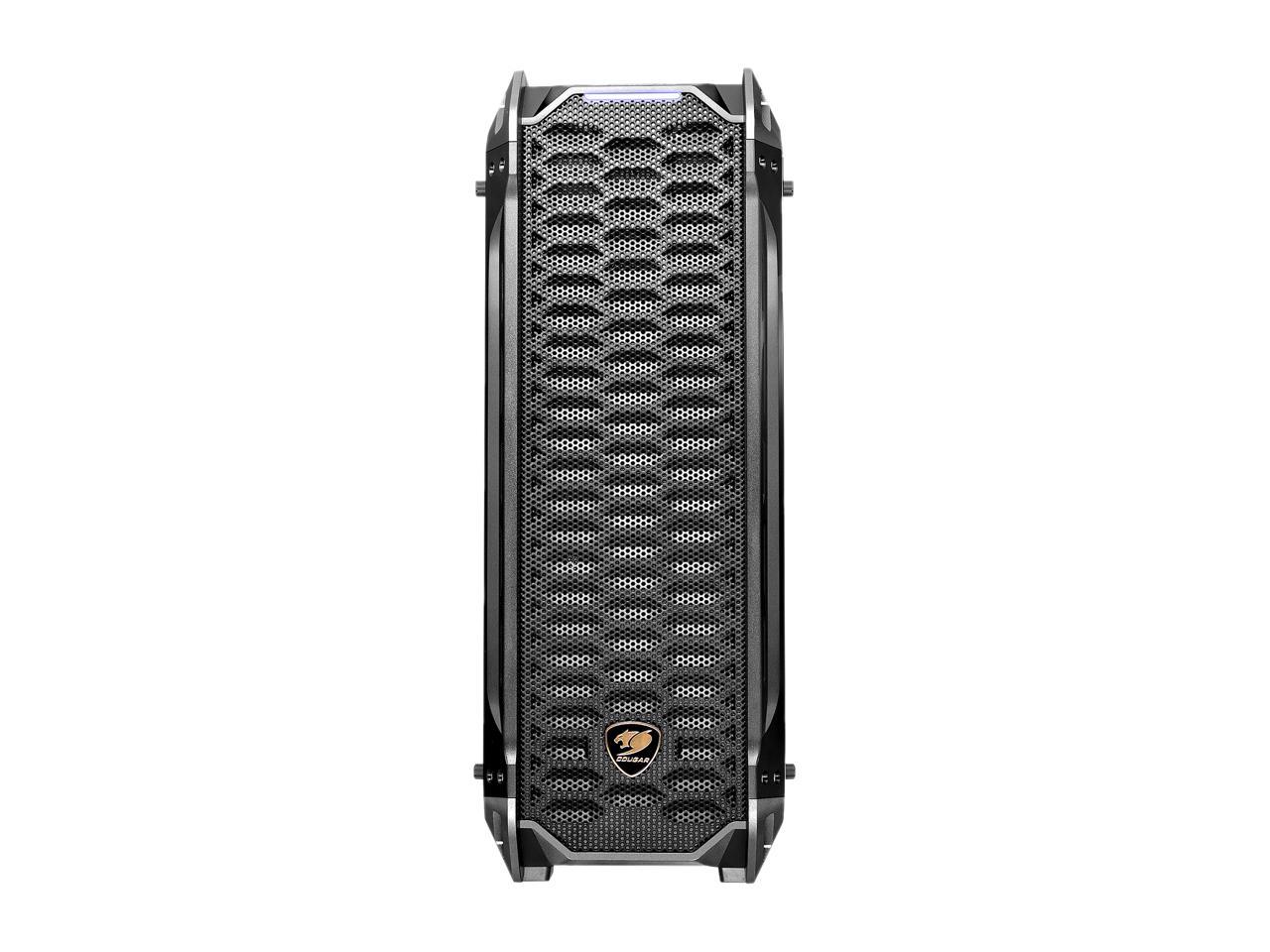 COUGAR Panzer ATX Mid Tower Transparent Fortress Computer Case