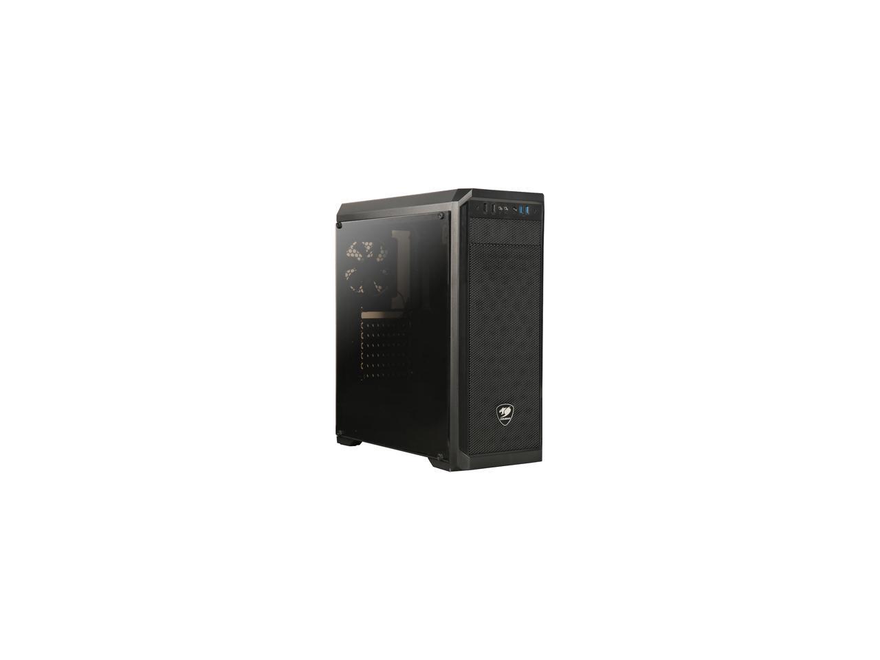 Cougar MX330 Mid Tower Case with Full Acrylic Transparent Window and USB 3.0