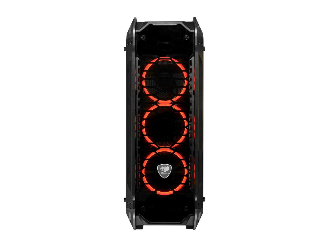 COUGAR Panzer-G Black ATX Mid Tower LED Gaming Case