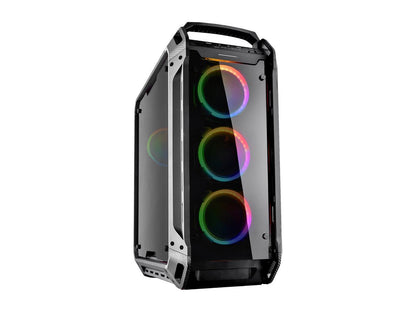 COUGAR Panzer Evo RGB Black ATX Full Tower RGB LED Gaming Case with Remote