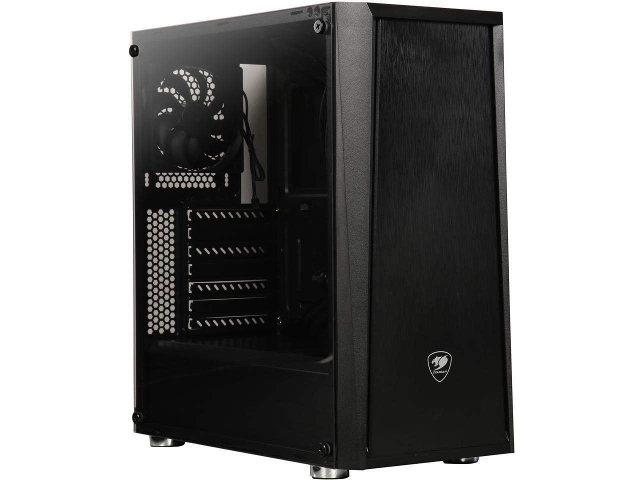 Cougar MX340 Gaming Case with Tempered Glass Side Window