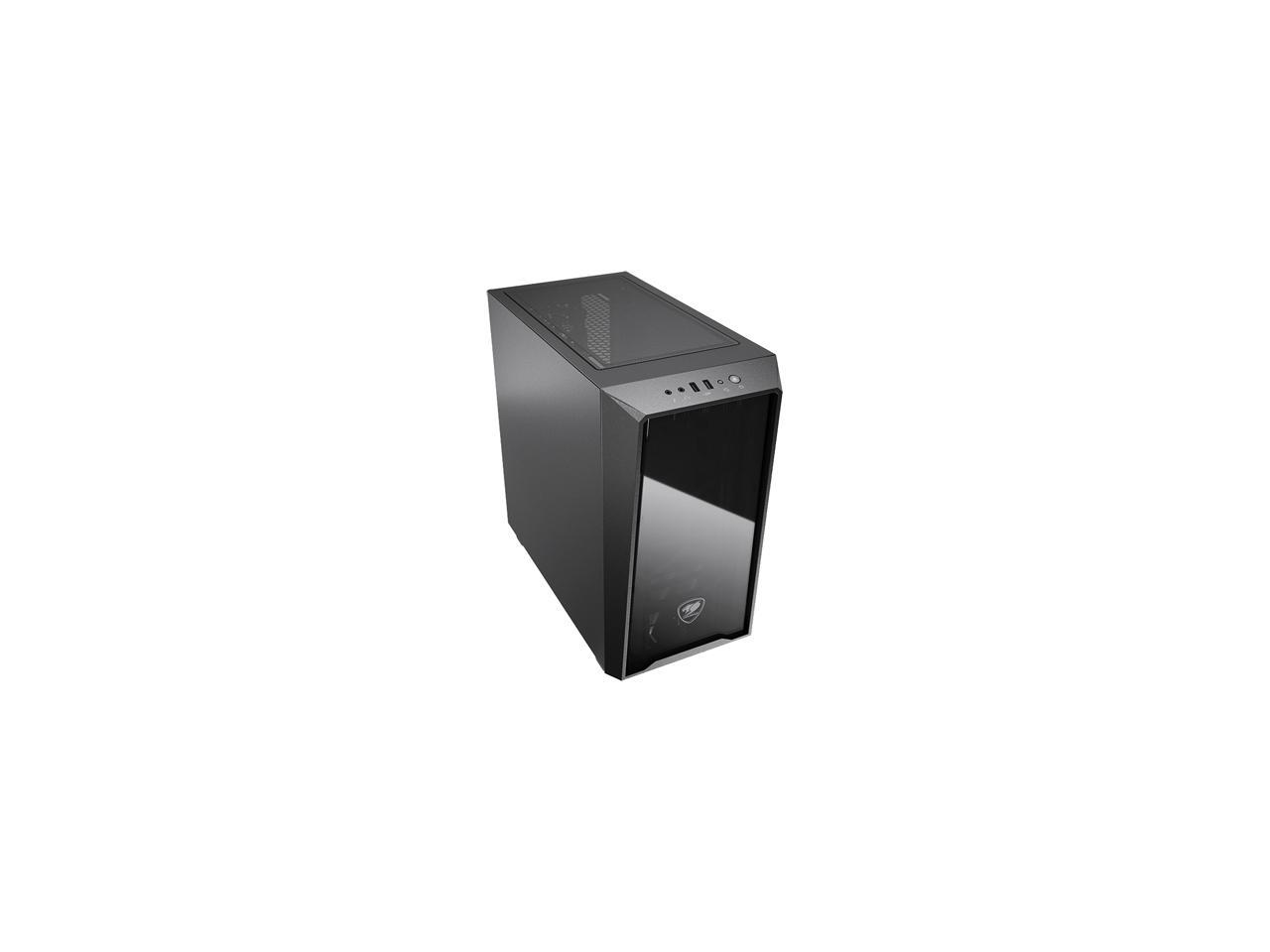 COUGAR MG120 Black Micro ATX Mini Tower Elegant and Compact Case