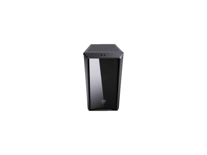 COUGAR MG120 Black Micro ATX Mini Tower Elegant and Compact Case